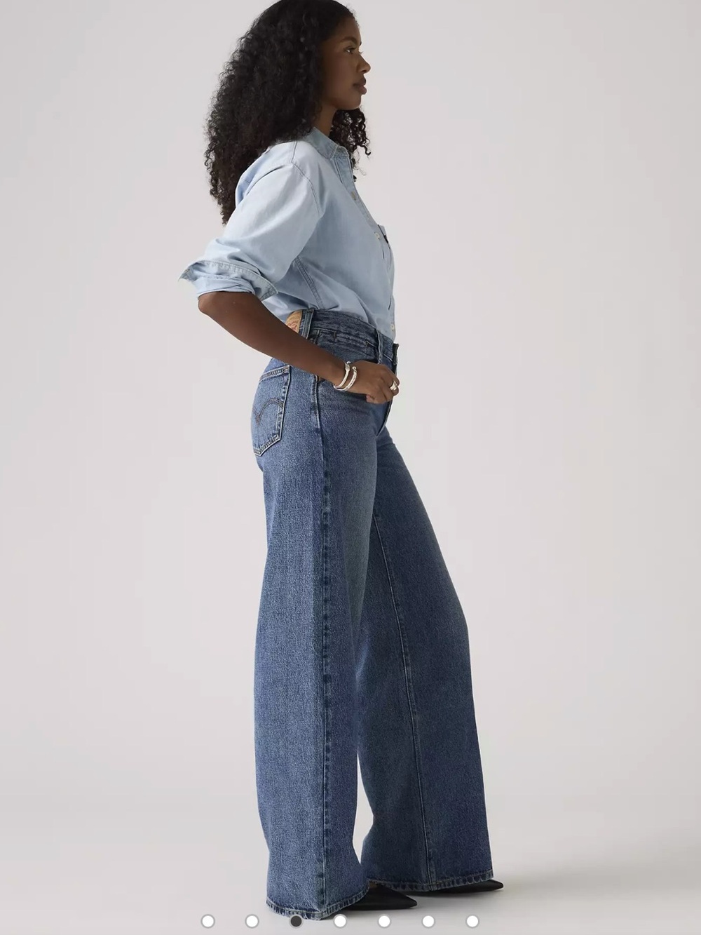 Levis 94 Baggy Wide Leg Jean